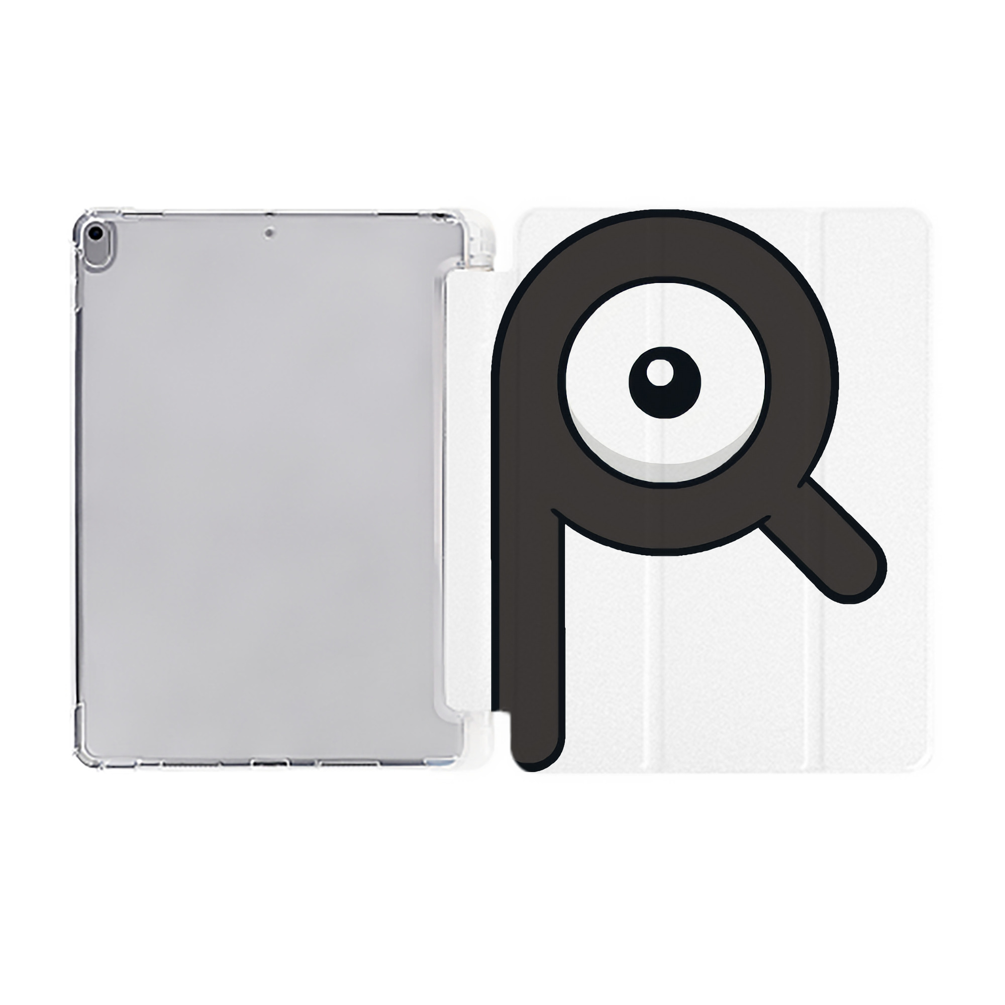 （画像用） ポケットモンスター Pokémon IPad ケース ペン収納付き 三つ折りスタンド PUレザー×シリコン 対応機種9.5/10.5/10.9インチ